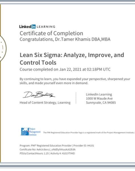 Lean Six Sigma